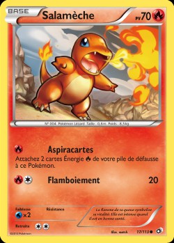 Carte Pokémon: Salamèche