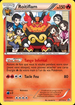 Carte Pokémon: Roitiflam