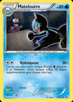 Carte Pokémon: Mateloutre