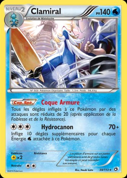 Carte Pokémon: Clamiral