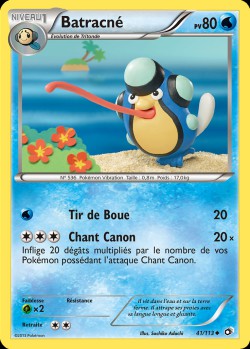 Carte Pokémon: Batracné