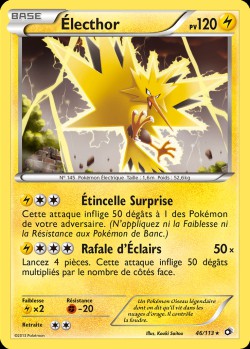 Carte Pokémon: Électhor