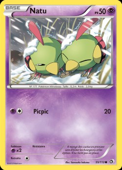 Carte Pokémon: Natu