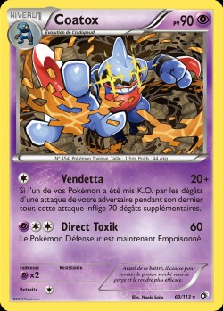 Carte Pokémon: Coatox