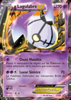 Carte Pokémon: Lugulabre EX