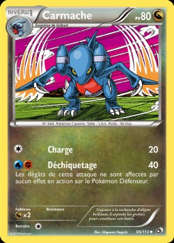 Carte Pokémon: Carmache