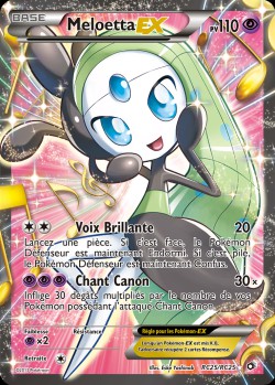 Carte Pokémon: Meloetta EX