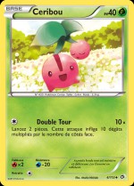 Carte Pokémon: Ceribou