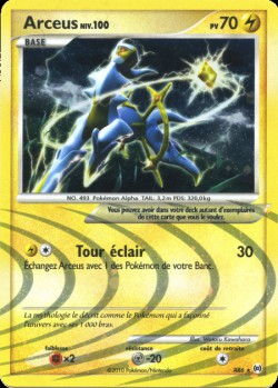 Carte Pokémon: Arceus