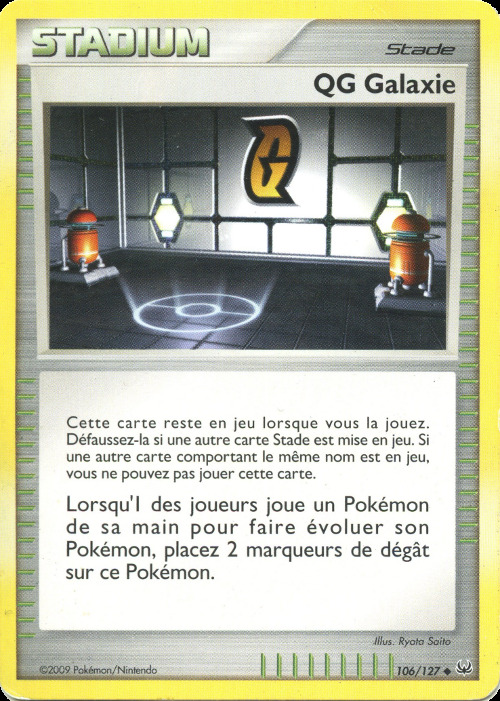 Carte Pokémon: QG Galaxie