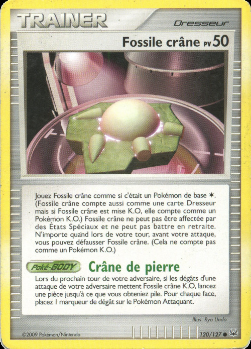 Carte Pokémon: Fossile crâne