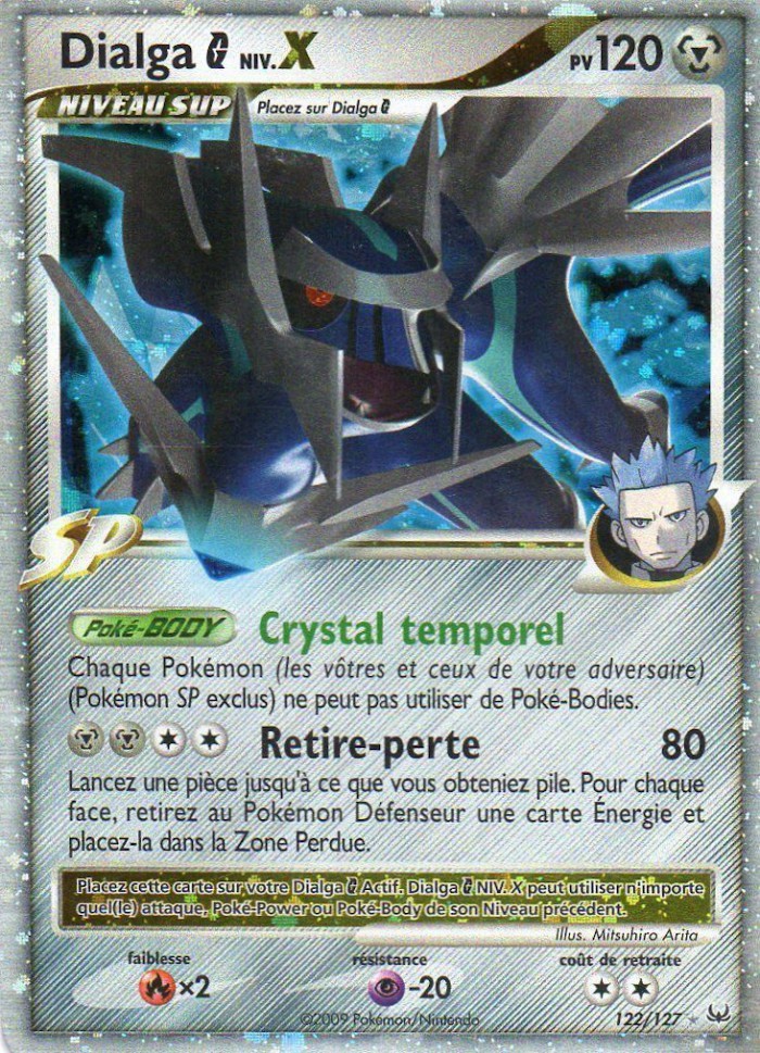 Carte Pokémon: Dialga G NIV.X