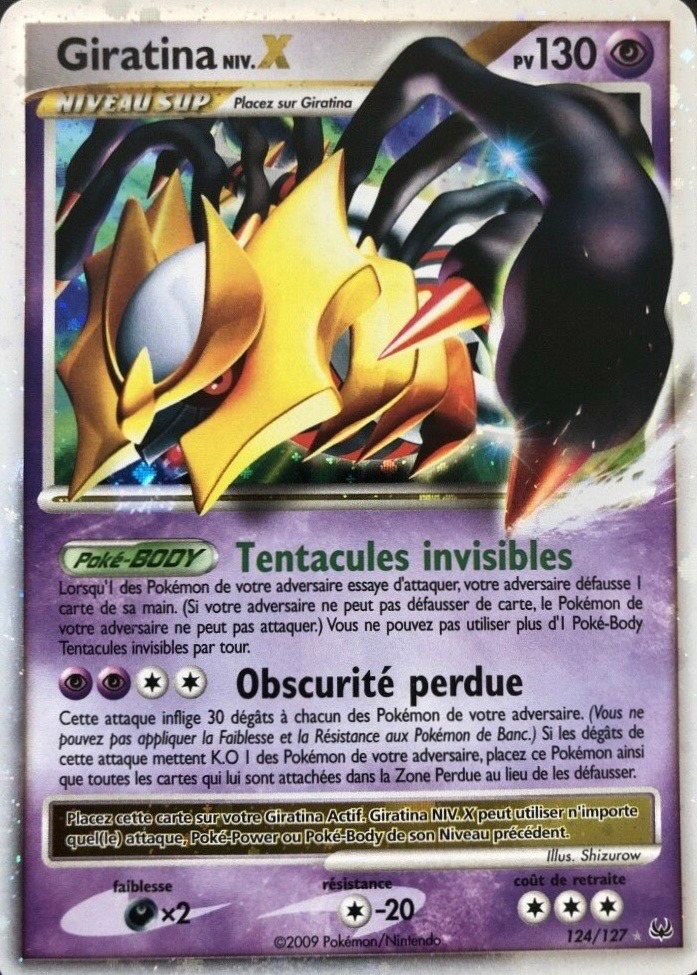 Carte Pokémon: Giratina NIV.X