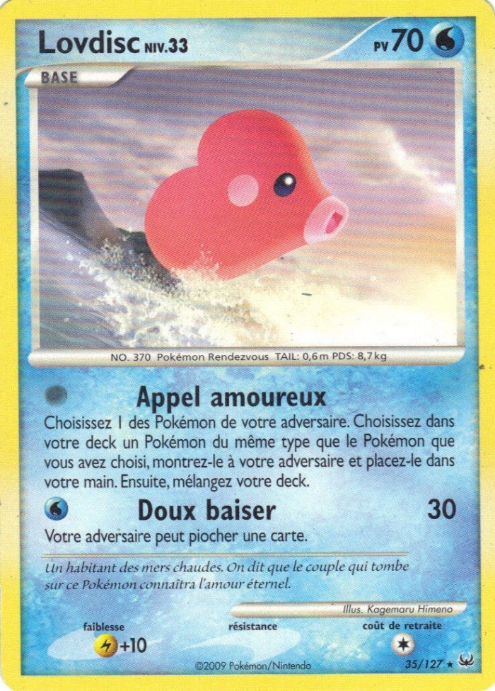 Carte Pokémon: Lovdisc