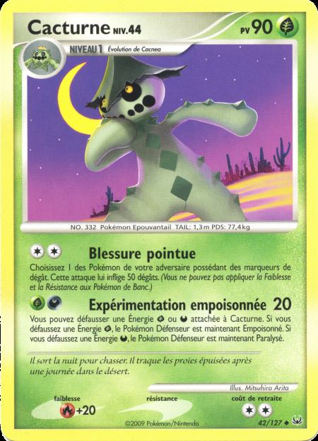 Carte Pokémon: Cacturne