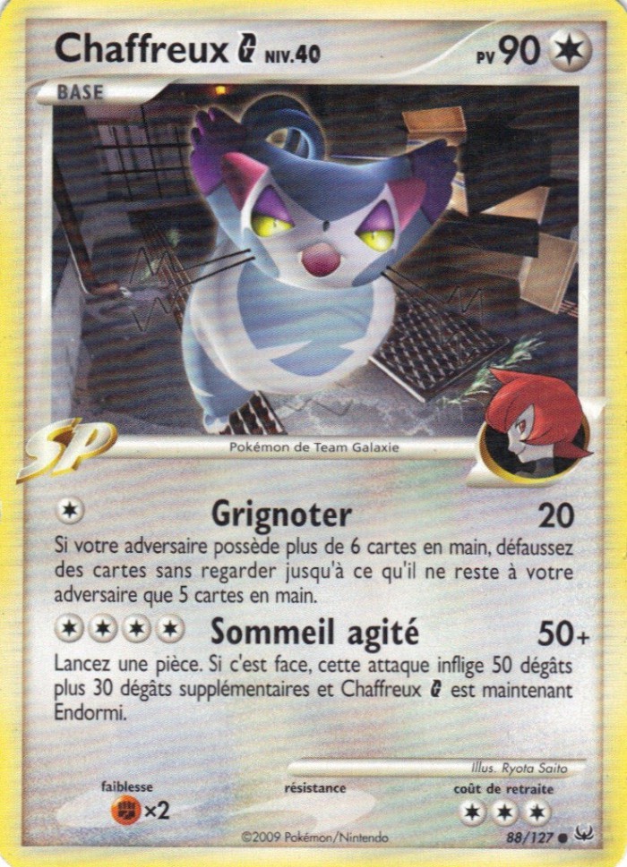 Carte Pokémon: Chaffreux G