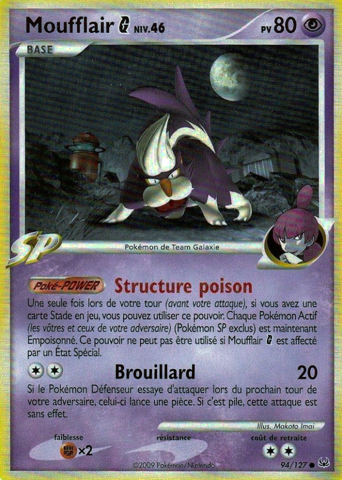 Carte Pokémon: Moufflair G