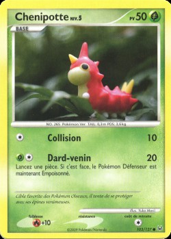 Carte Pokémon: Chenipotte