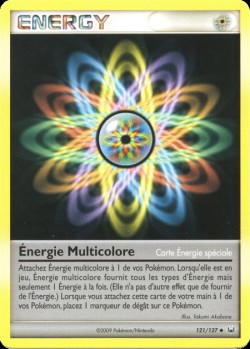 Carte Pokémon: Énergie Multicolore