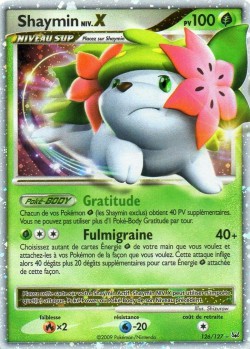 Carte Pokémon: Shaymin NIV.X