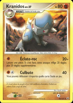 Carte Pokémon: Kranidos