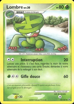 Carte Pokémon: Lombre