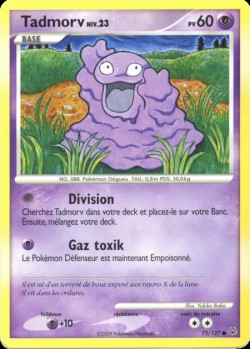 Carte Pokémon: Tadmorv