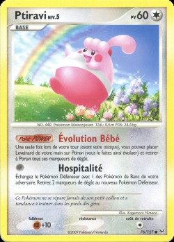 Carte Pokémon: Ptiravi