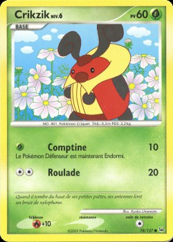 Carte Pokémon: Crikzik