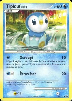 Carte Pokémon: Tiplouf