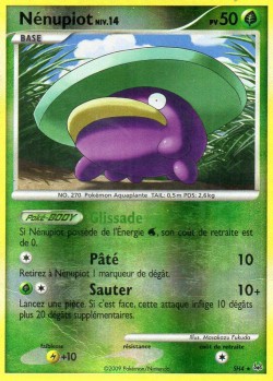 Carte Pokémon: Nénupiot