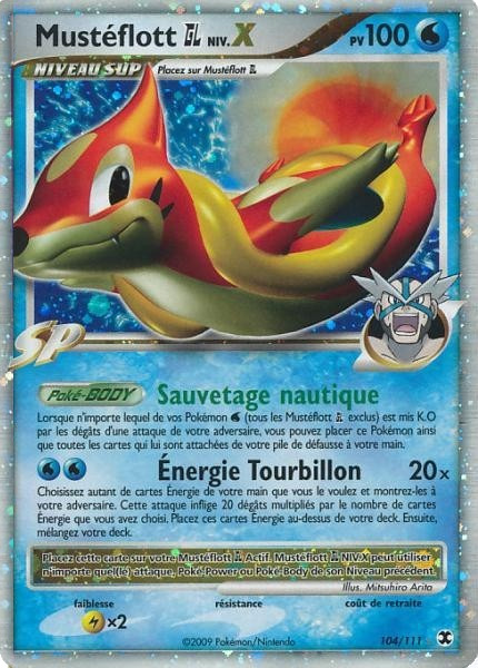 Carte Pokémon: Mustéflott GL NIV.X