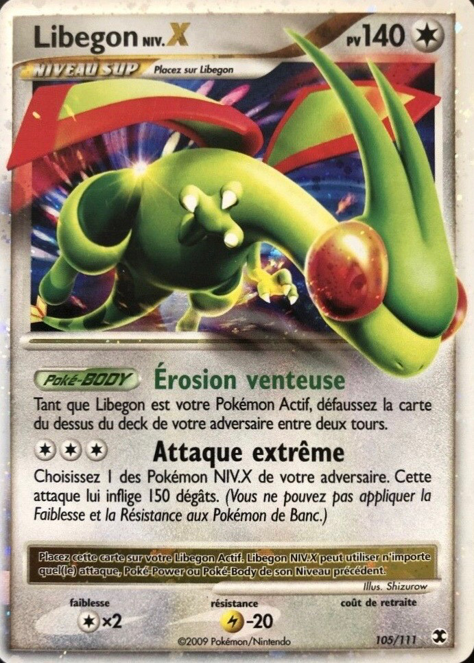 Carte Pokémon: Libegon NIV.X