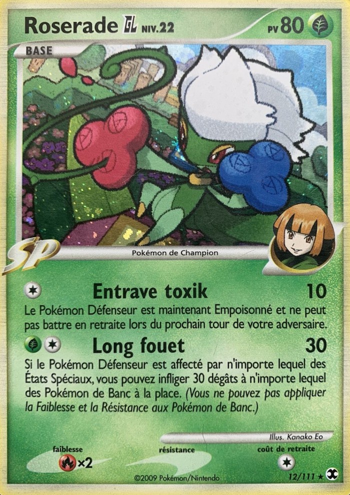 Carte Pokémon: Roserade GL