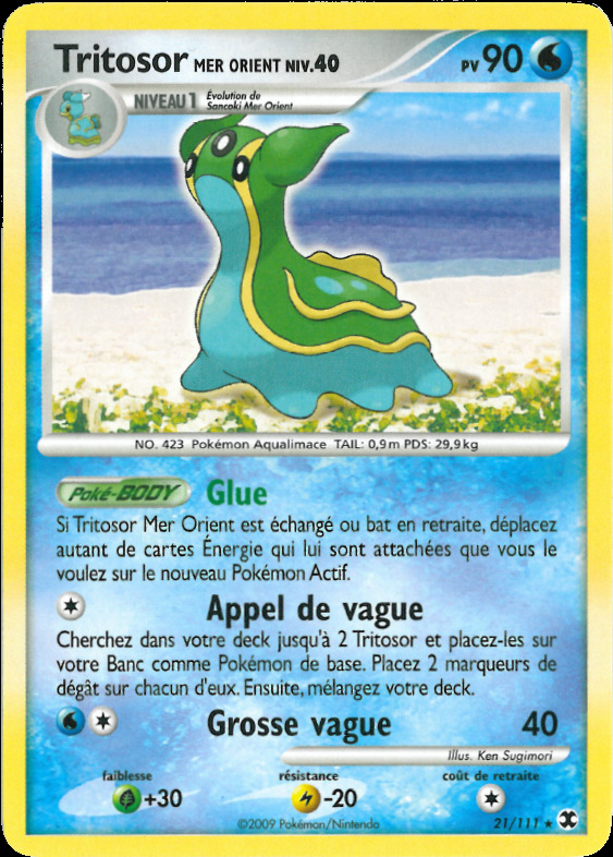 Carte Pokémon: Tritosor Mer Orient