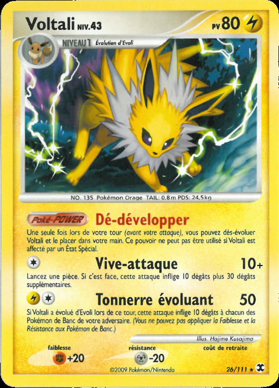 Carte Pokémon: Voltali