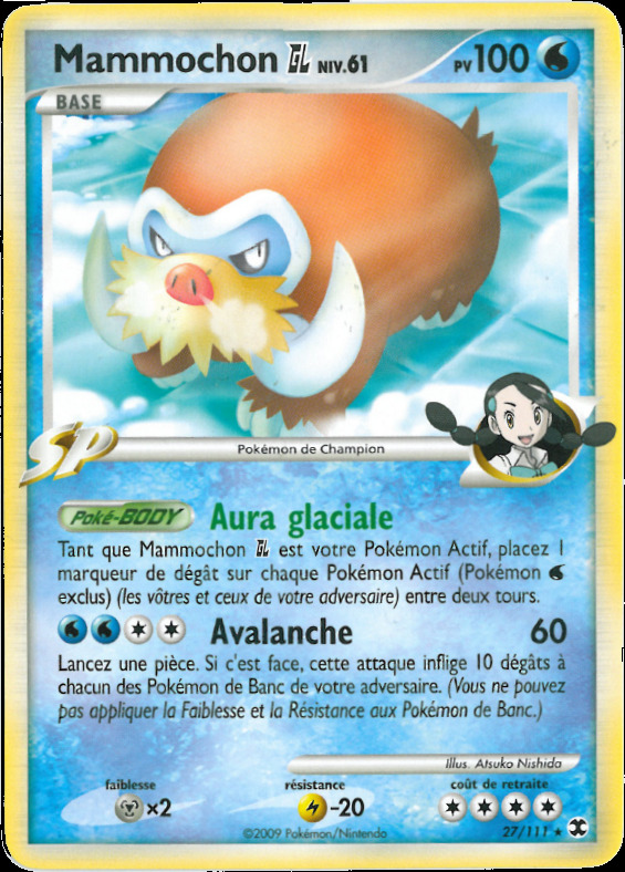 Carte Pokémon: Mammochon GL