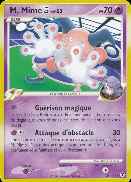 Carte Pokémon: M. Mime 4