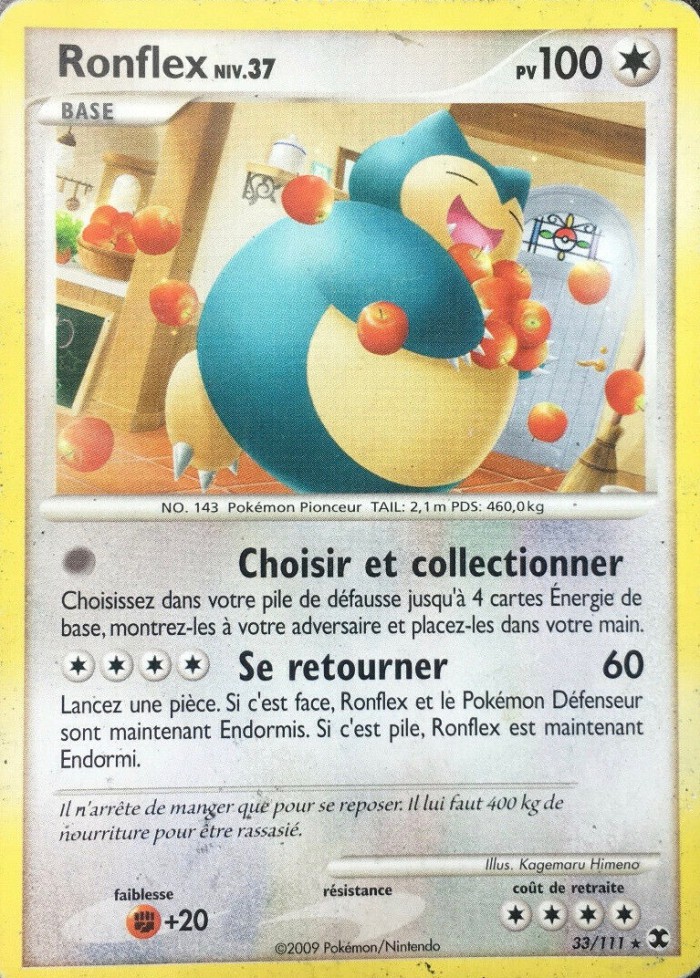 Carte Pokémon: Ronflex