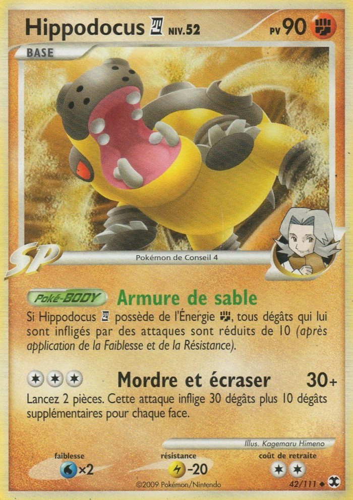 Carte Pokémon: Hippodocus 4