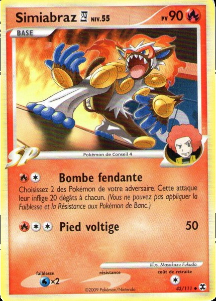 Carte Pokémon: Simiabraz 4