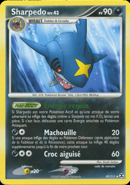 Carte Pokémon: Sharpedo