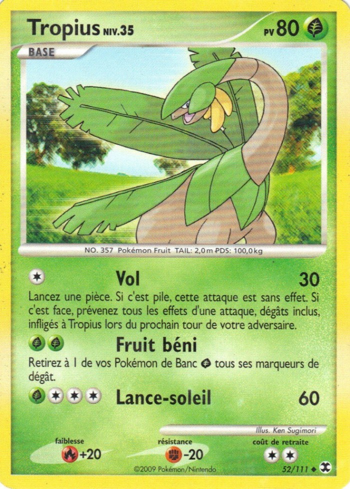 Carte Pokémon: Tropius