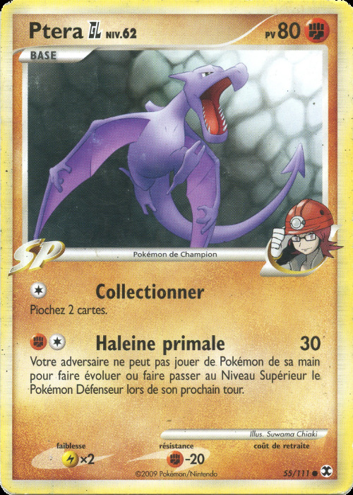 Carte Pokémon: Ptera GL