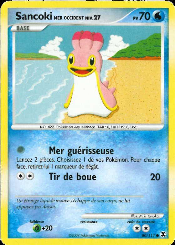 Carte Pokémon: Sancoki Mer Occident