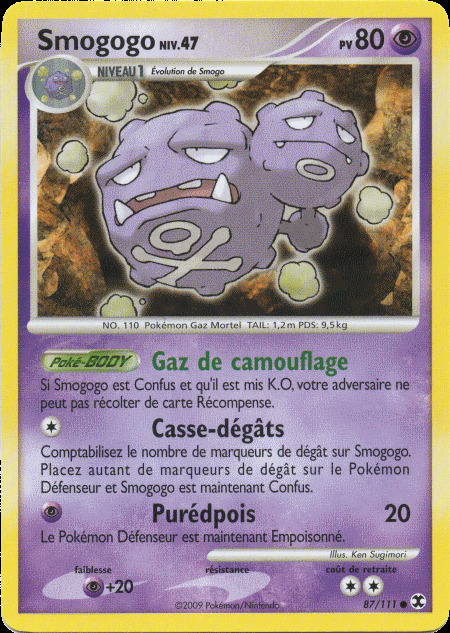 Carte Pokémon: Smogogo