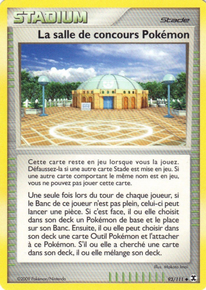 Carte Pokémon: La salle de concours Pokémon