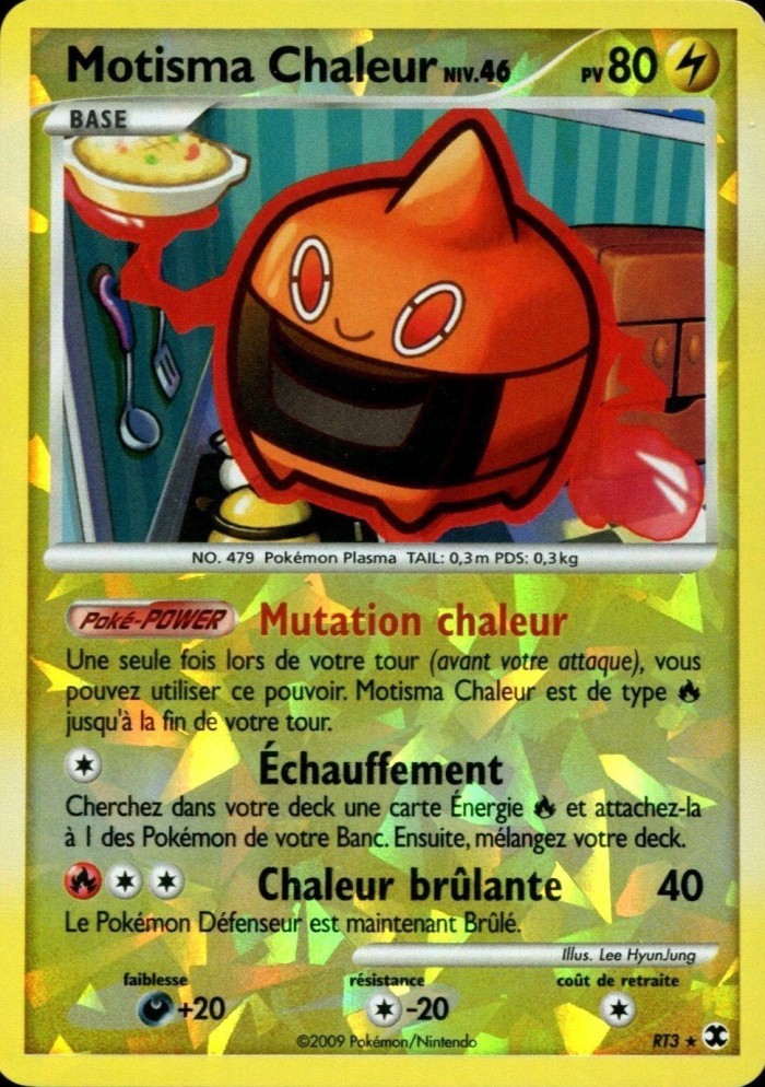 Carte Pokémon: Motisma Chaleur