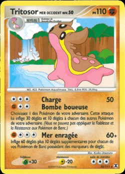 Carte Pokémon: Tritosor Mer Occident