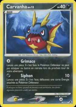 Carte Pokémon: Carvanha